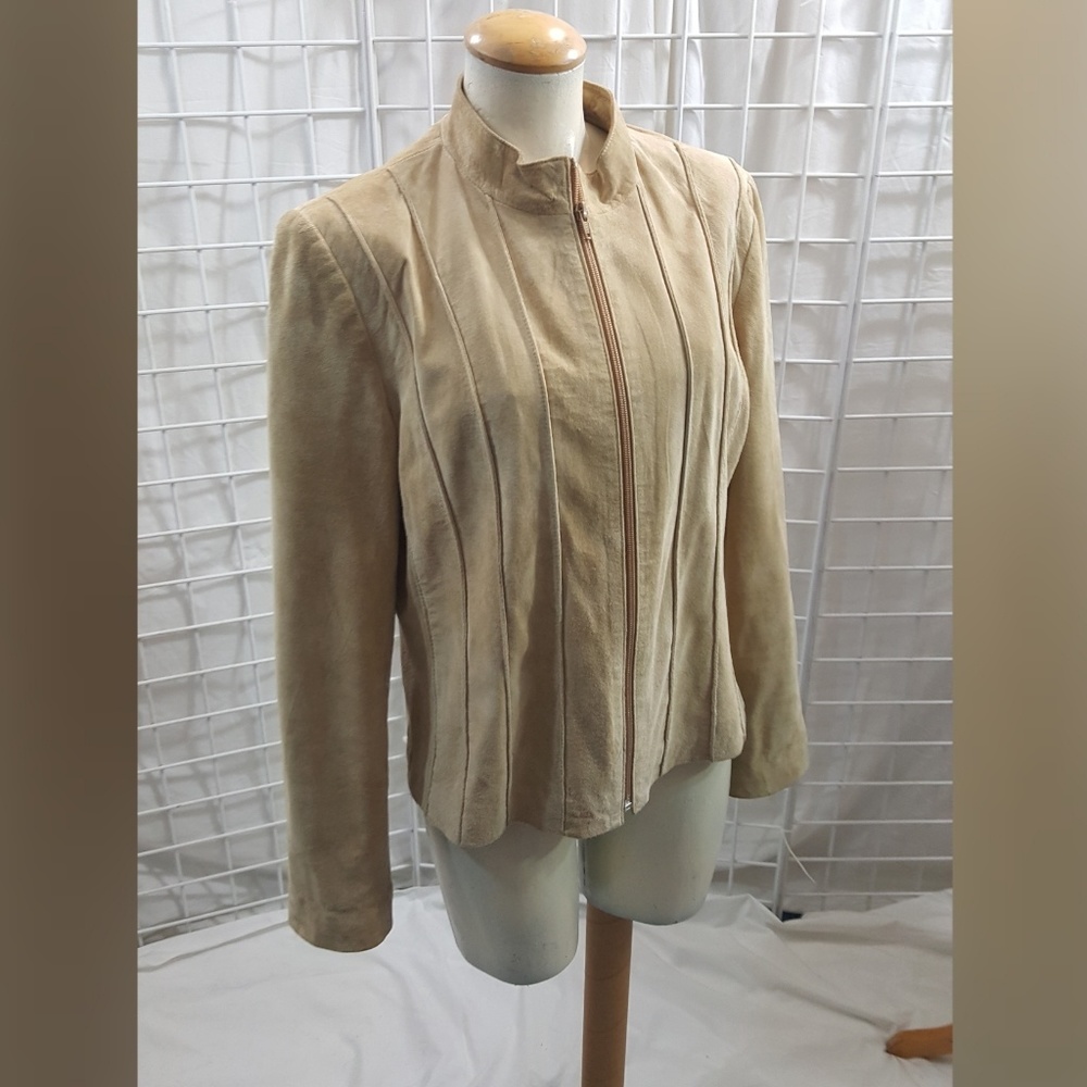 Willi Smith Collection Suede Jacket - image 1